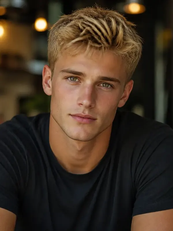 Porträt von David, 25, fiktive KI-Figur von X-Friend