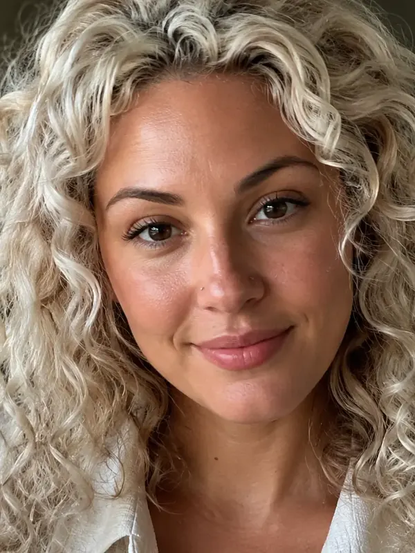 Portrait of Tamara, 30, fictional AI character from X-Friend